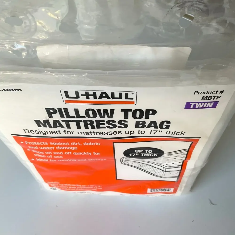 U - HAUL Pillow Top Mattress Bag - Twin MBTP
